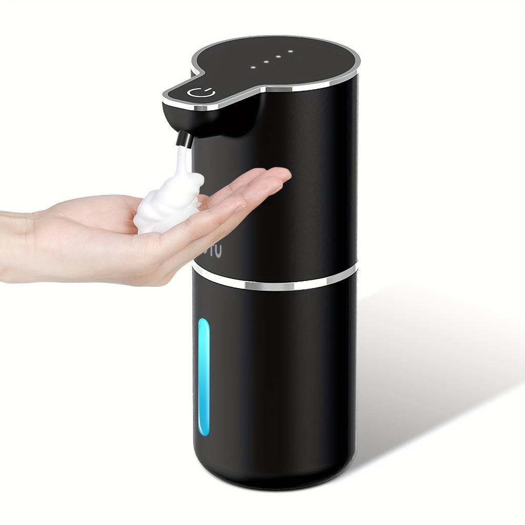 Automatic Soap Dispenser, USB Rechargeable Touchless Electric Soap Dispenser – Wall Mount or Desktop, Bathroom & Kitchen, Black or White