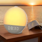 Sunrise Alarm Clock & Sound Machine with 30 Soothing Sounds White Noise – Dimmable Night Light, Wake Up Light, Snooze & Timer for Bedroom, Adults & Heavy Sleepers, Gift for Women & Men