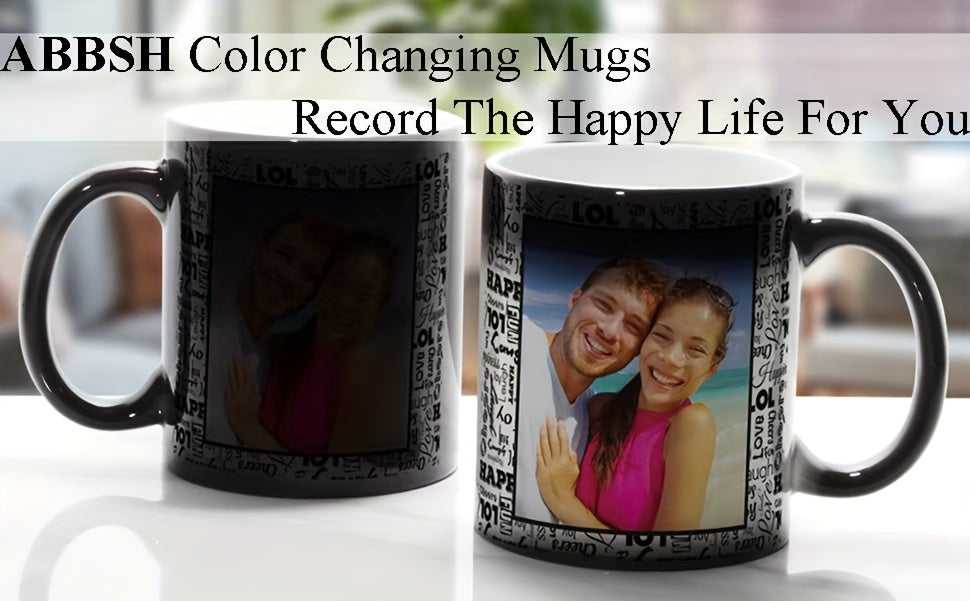 Color Changing Mugs 12 Pack – Heat Sensitive Sublimation Coffee Cups Reveal Design When Hot, 11oz & 15oz | Perfect for Parties & Gifts