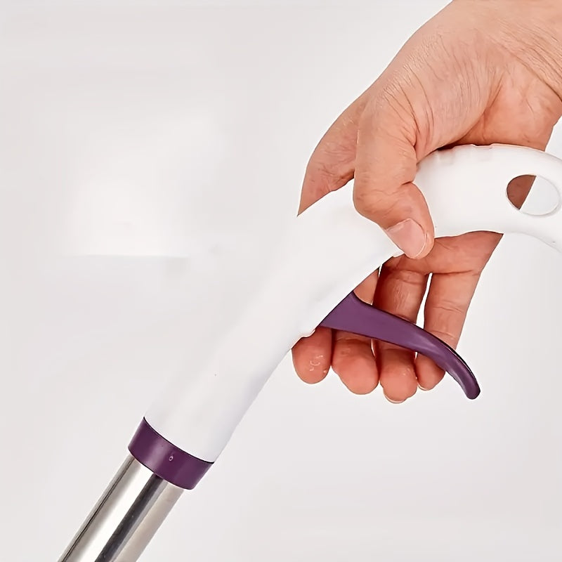 Microfiber Spray Mop with Reusable Pads for Hardwood, Tile & Ceramic Floors – Wet & Dry Cleaning Long Handle Mop