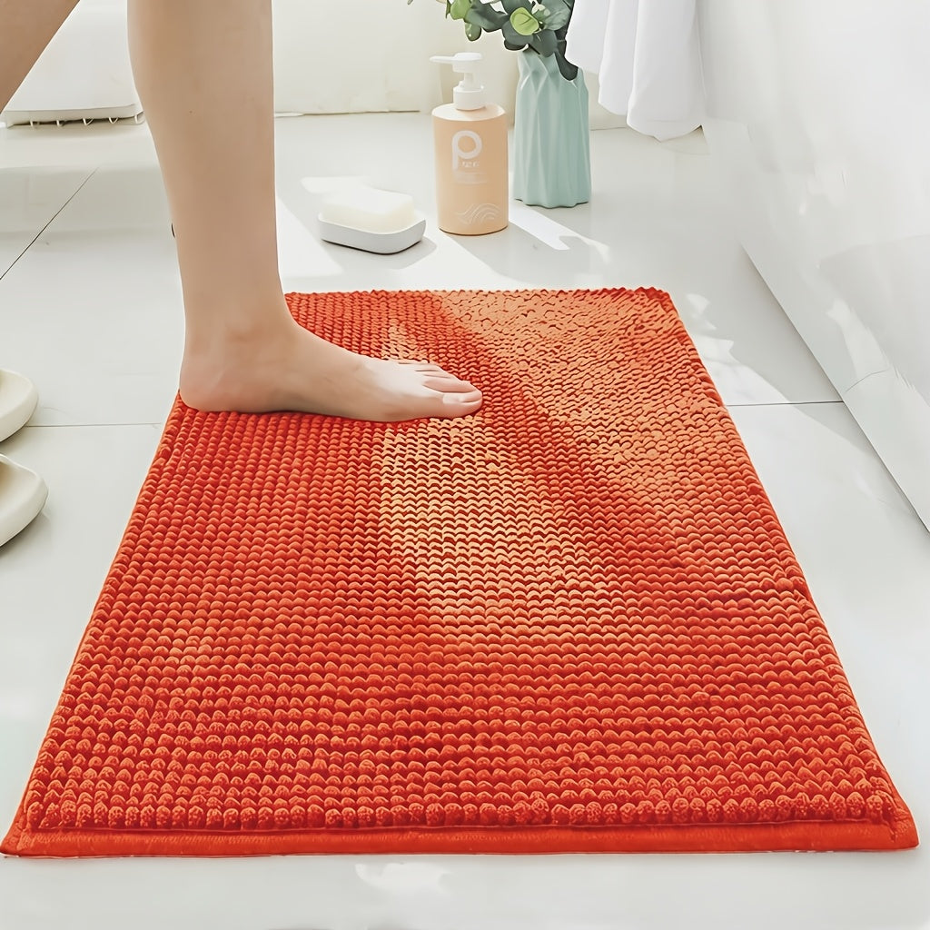 Super-Absorbent Microfiber Dog Door Mat, Slip-Resistant Washable Pet Rug, Quick-Dry Mud & Paw Trapping, Machine Washable Indoor Outdoor Entrance Mat