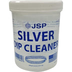 Silver Jewelry Dip Cleaner Solution 8oz – JSP Silver Dip Liquid Cleaner for Rings Bracelets Necklaces Flatware