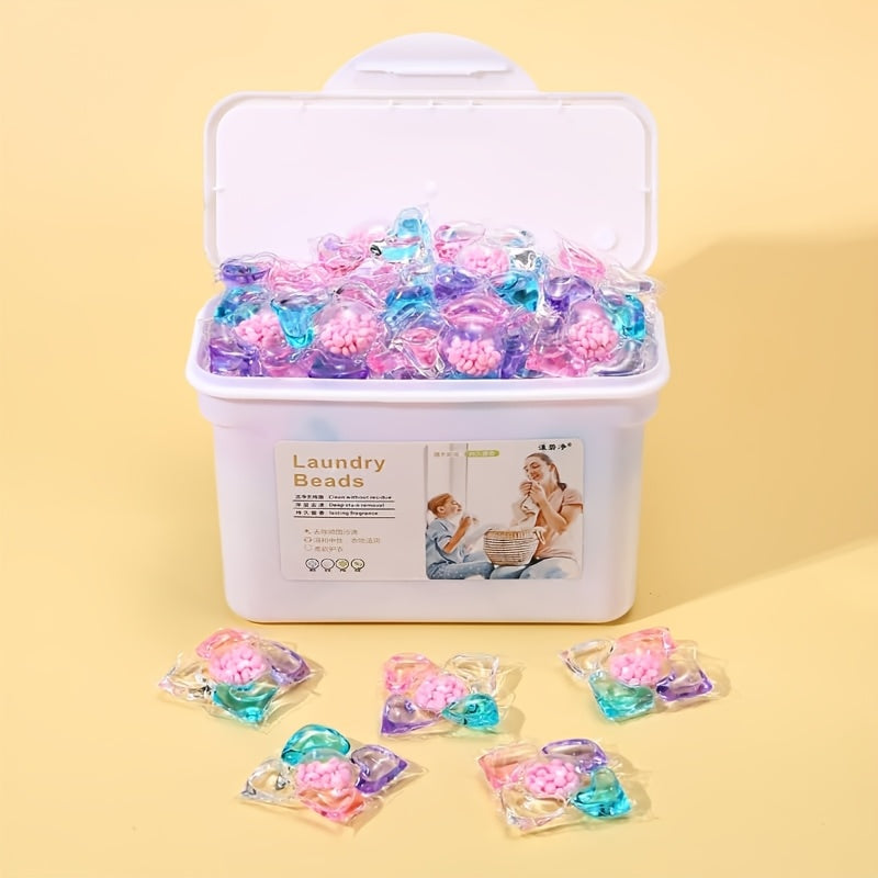 Fragrant Laundry Pods 5-in-1 and 7-in-1 Concentrated Long-Lasting Scent Soft Freshening Water-Soluble Dye-Free HE Compatible 30ct 45ct 50ct 100ct