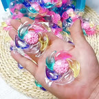 6-in-1 Laundry Gel Beads Pods – Concentrated Detergent with Fragrance, Stain Removal, Chlorine-Free, Color Safe – 200g / 600g / 1150g