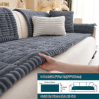 Soft Quilted Thick Sofa Cover Bohemian Style – Removable Machine Washable Pet-Friendly Sofa Protector for 1/2/3/4 Seater Split Sofa, All-Season Couch Cover for Living Room, Bedroom & Office
