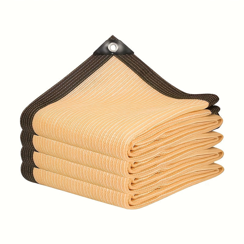 90% Sunshade Net Heavy Duty Thickened Shade Cloth Balcony Privacy Net Greenhouse Vegetable Garden Thermal Insulation PVC Edge Reinforced Corners
