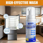 Multi-Purpose Foam Spray Cleaner & Renovator – Removes Grease & Dirt, Deodorizes, No Residue, for Refrigerator, Kitchen, Bathroom & Furniture