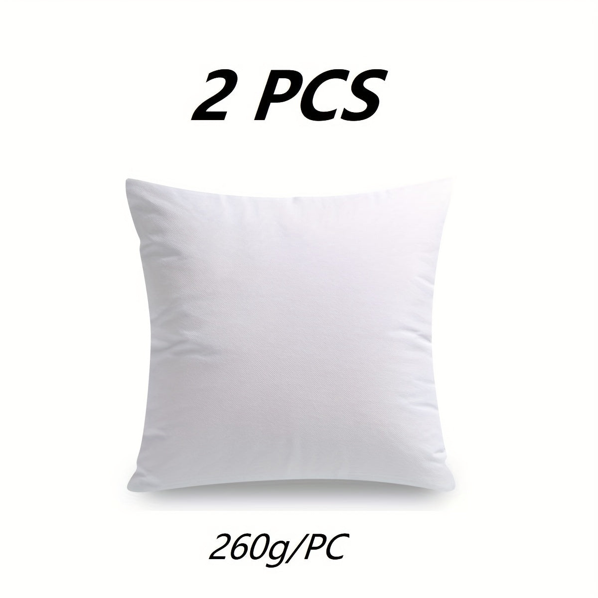 Pillow Insert Hypoallergenic Fluffy Filling Cushion Core – High Elastic Thick Filler for Sofa Throw Pillow, 12x20 18x18 20x20 Inch, Pack of 1-5