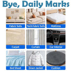 No-Rinse Furniture & Mattress Spot Cleaning Spray - Fabric Stain Remover for Sofas, Carpets & Car Seats, Spray-Wait-Wipe Formula, Quick Dry No Sticky Residue