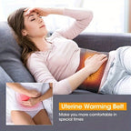 Cordless Heating Pad for Back with 3 Heat Levels & 3 Vibration Modes – Portable Rechargeable Lumbar Massager for Lower Back Pain Relief, Gift for Dad Mom Men Women