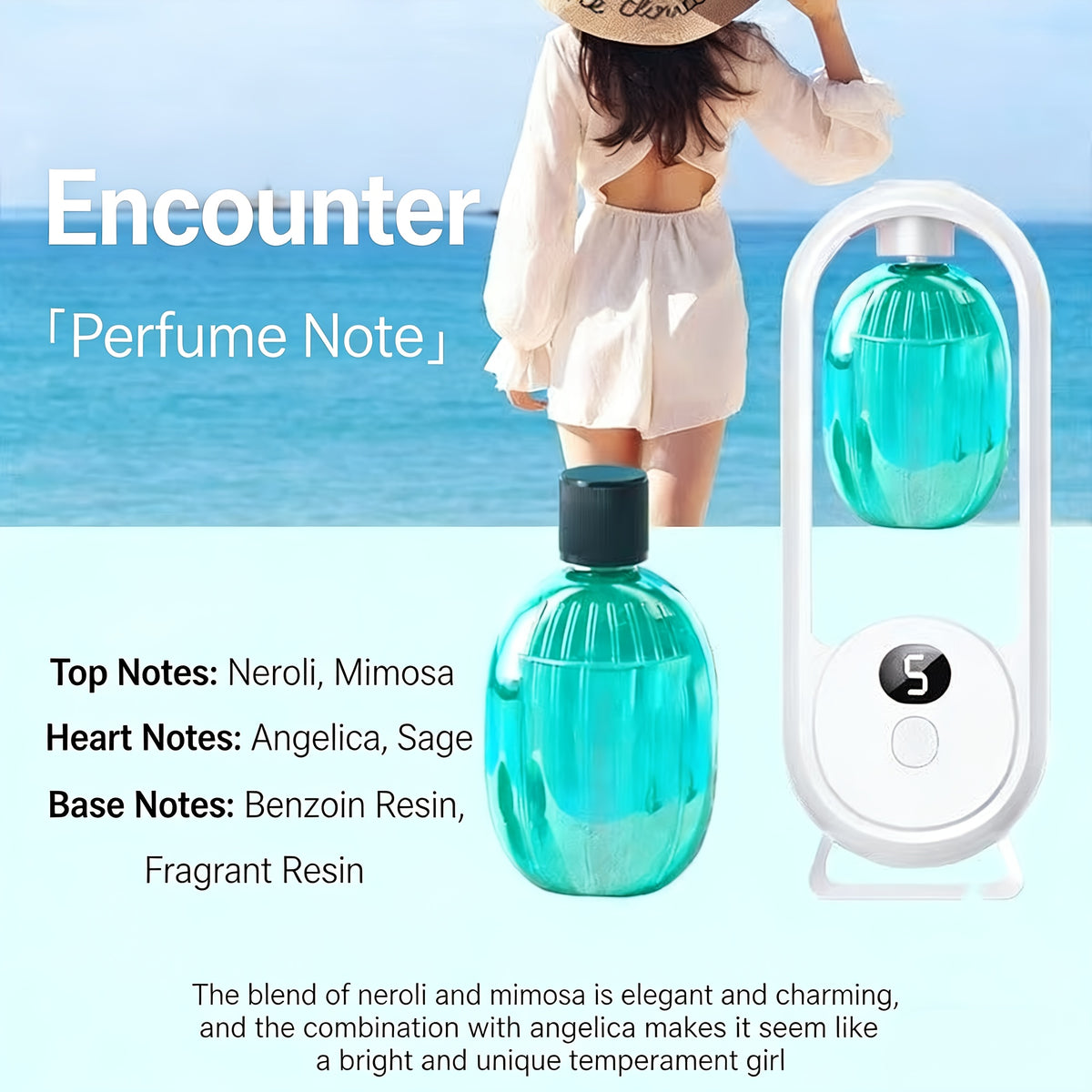 Hotel Spa Aromatherapy Diffuser Large Capacity Humidifier with Essential Oils 5 Settings Bedroom Living Room Yoga Room