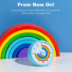 60-Minute Visual Countdown Timer | Silent, Color-Coded | Classroom, Office & Kitchen