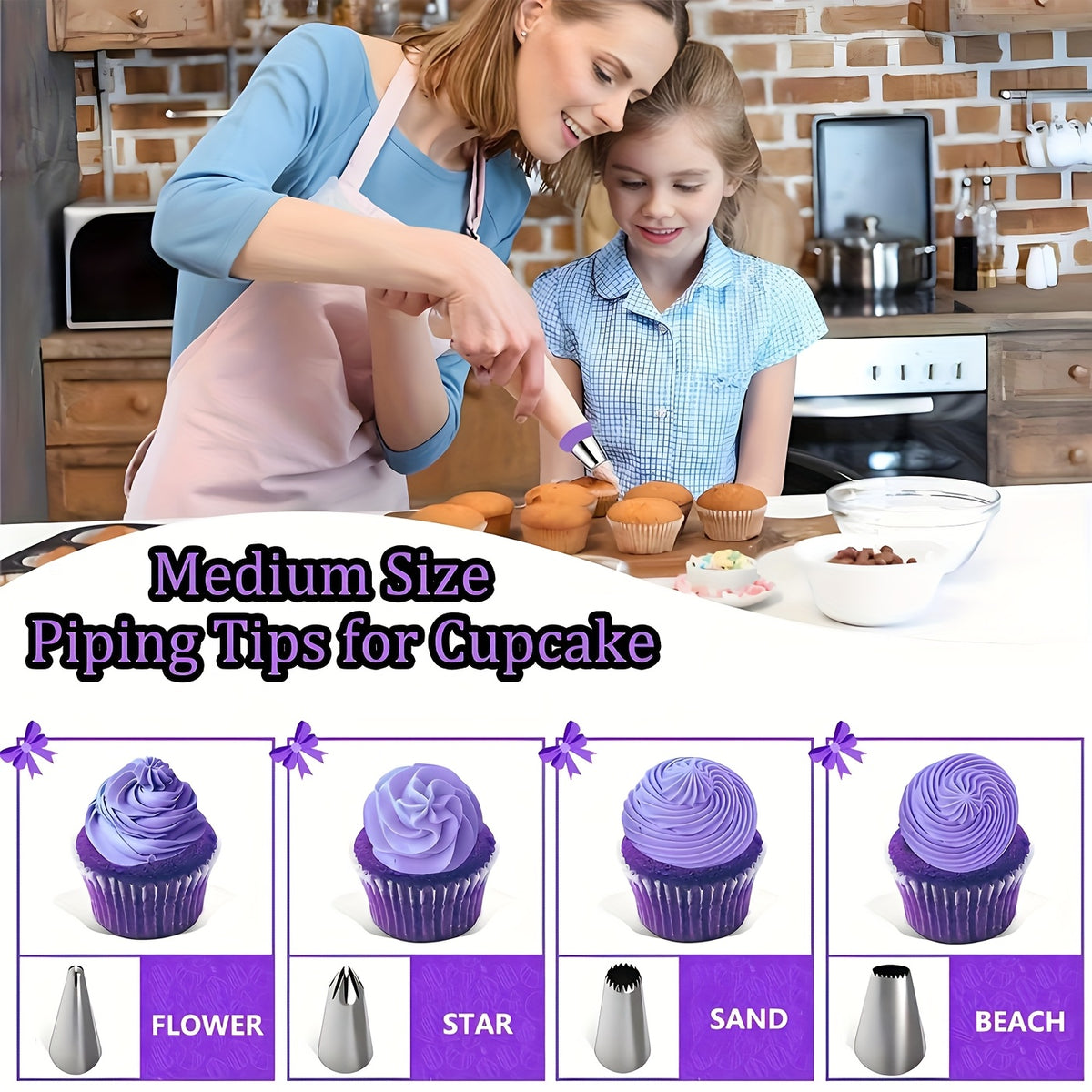 492-Piece Pro Cake Decorating Set - Complete Baking Kit with Cake Turntable, 58 Piping Tips, Reusable Piping Bags, Spatulas, Molds & More - Professional Quality for Home Bakers & Decorators