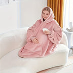 Double Sided Throw Blanket Super Soft Oversized Cozy Knit Blanket Machine Washable for Couch Bed Office Chair Pad Wearable Blanket Multiple Colors