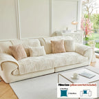 Plush Non-Slip Sofa Cushion Cover Luxury Modern Pet-Proof Breathable Seat Pad Slipcover for Couch Living Room Bedroom Office – Soft Velvet Sofa Seat Cushion Protector Home Decor