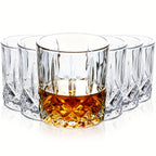 Highball Drinking Glasses Set of 6 – 14oz Crystal Clear Soda-Lime Glass Tumblers for Water Juice Beer Cocktails Tom Collins Bar Glassware