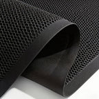 Heavy-Duty All-Weather Scraper Door Mat Non-Slip – Mud & Dirt Scraping Entrance Rug for Entryway, Patio, Garage & High-Traffic Areas, 3 Sizes, Deep Grey & Black