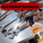 Glycerin-Based Heavy-Duty Rust Remover Spray 3.4oz – No-Residue Formula for Chrome, Iron, Alloy & Steel | Automotive, Hardware Tools & Kitchenware Rust Removal
