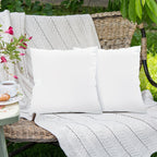 Pillow Inserts 4 Pack White – Choose 12x20, 18x18 or 20x20 Inch | Upgraded Fabric, Waterproof & Soft Touch Options | Square & Lumbar Throw Pillow Stuffer for Couch, Bed, Sofa, Patio & Living Room