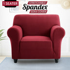 Spandex Stretch Sofa Cover Non-Slip Washable Couch Slipcover for 1 2 3 Seater Elastic Furniture Protector Pet & Kid Friendly Living Room Bedroom Home Decor