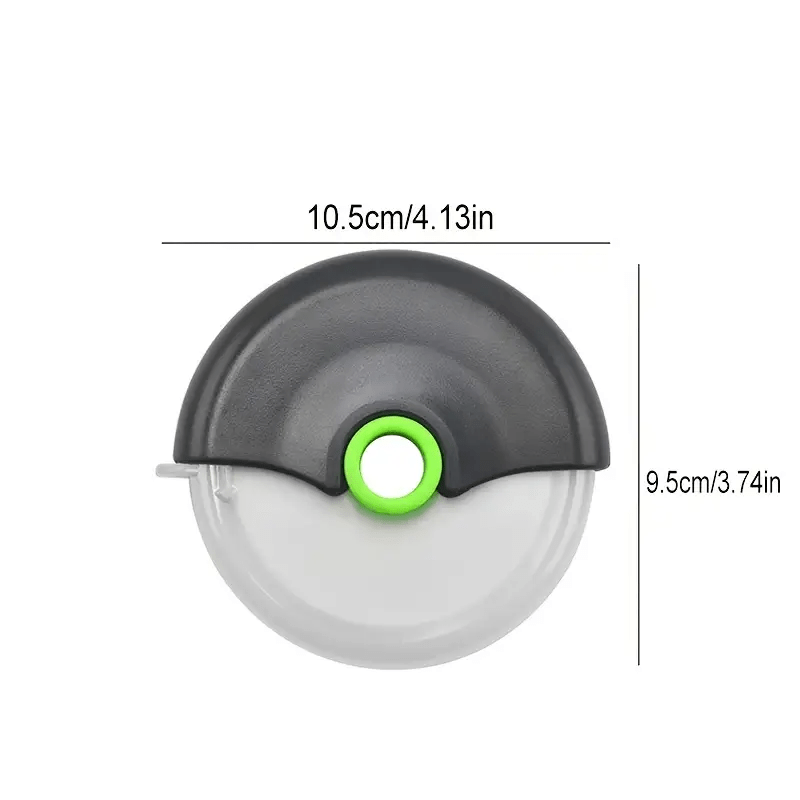 Stainless Steel Pizza Cutter Wheel Set of 2 – Sharp Slicer for Pizza, Cake, Bread & Pie, Essential Kitchen Tool for Home Baking & Outdoor Camping