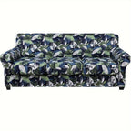 Boho Floral Sofa Slipcover Set with Separate Seat Cushion Covers – Washable Stretch Couch Cover for Armchair Loveseat Sofa, Drawstring Fit, Pet Friendly, 6 Colors