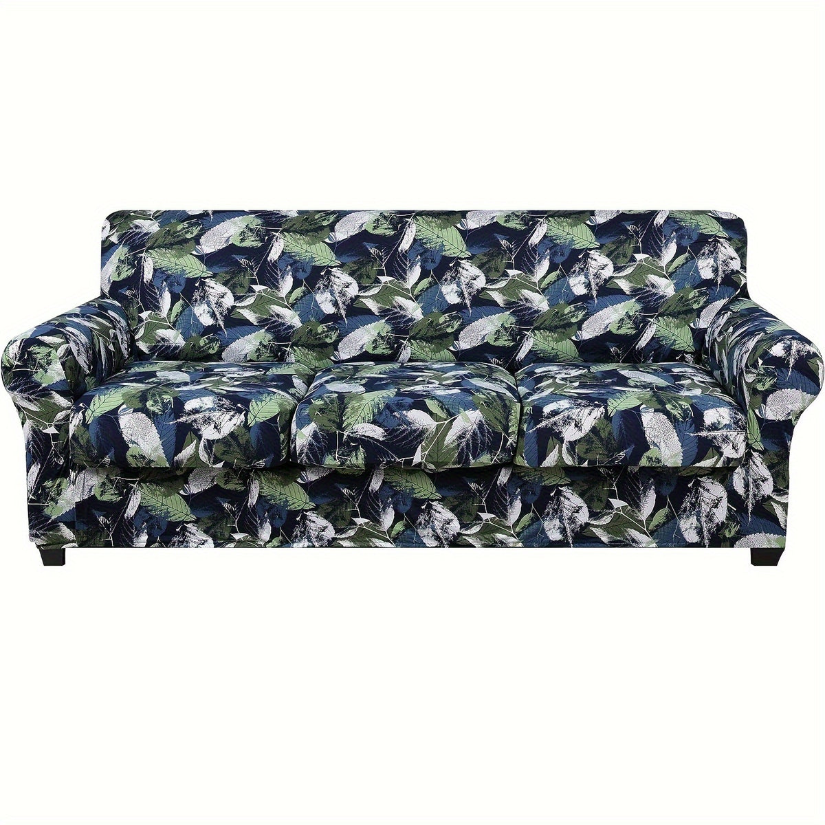 Boho Floral Sofa Slipcover Set with Separate Seat Cushion Covers – Washable Stretch Couch Cover for Armchair Loveseat Sofa, Drawstring Fit, Pet Friendly, 6 Colors