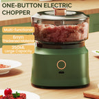 Mini Electric Food Chopper USB Rechargeable, Meat Grinder Vegetable & Garlic Mincer, Compact Cordless Kitchen Food Processor with Copper Motor