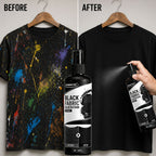 Black Fabric Color Correction Spray 3.38oz – Permanent Fade Repair Dye for Clothes, Jeans, Leather & Apparel
