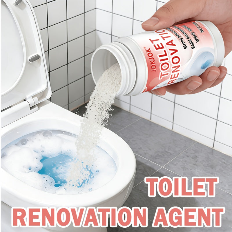Ceramic Surface Polishing Renovation Powder 100g Deep Formula Odorless Lavender Scent for Toilet & Kitchen Bathroom Cleaner Fast Renewal
