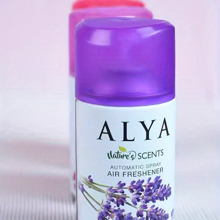 Automatic Spray Air Freshener Refill 8.45 oz 6 Scents 1-Pack and 4-Pack Odor Fighting for Home Bathroom Closet Car Office Fabric Lavender Magnolia Ocean Vanilla