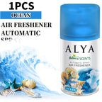 Automatic Spray Air Freshener Refill 8.45 oz, 1 or 4 Pack, 6 Scents Lavender Vanilla Cool Linen Ocean Magnolia Mixed Berries, Odor Eliminating Room Spray for Home Bathroom Car Office Closet