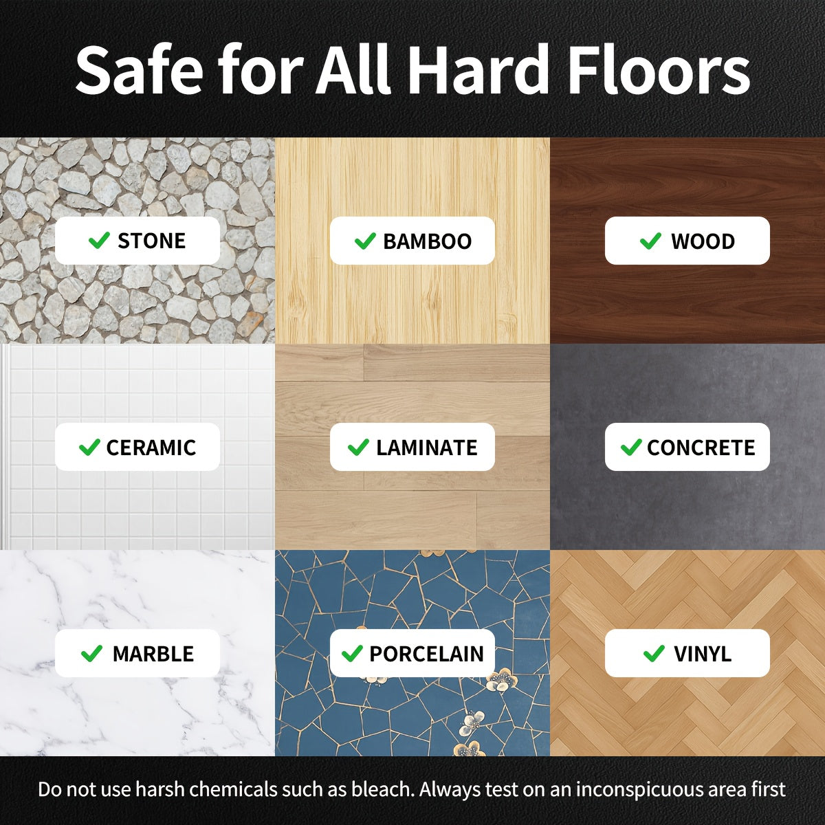 Spin Mop and Bucket Set with Wringer, 360° Dual-Drive Wringing System, 3 Microfiber Mop Heads for Hardwood Tile Marble Laminate Floor Cleaning