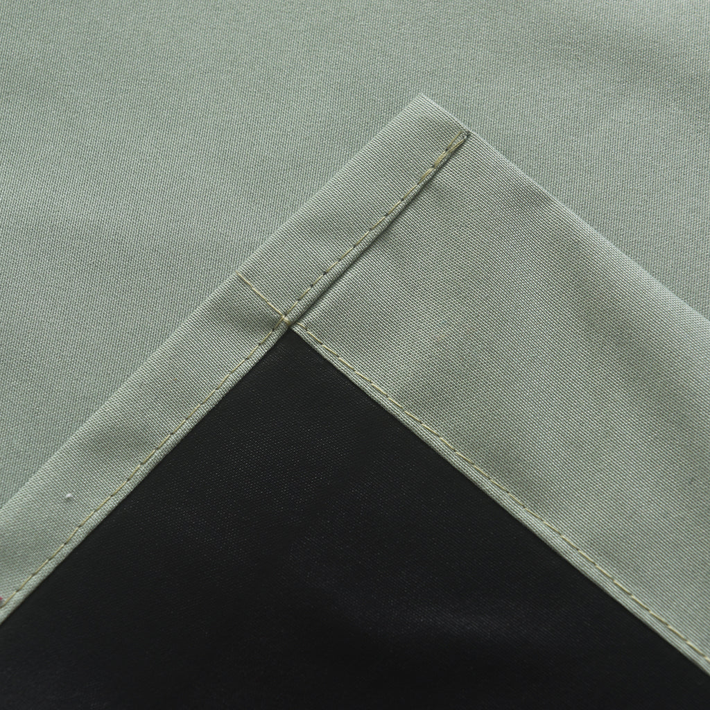 Blackout Curtains Sage Green 100% Light Blocking Thermal Insulated Grommet Drapes – Noise Reducing Energy Efficient Bedroom & Living Room Panels | 5 Sizes Pack of 2