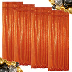 Sequin Backdrop Curtains – Glitter Party & Wedding Background Panels, 2ft×8ft per Panel, 4/6/8 Panel Sets, 29 Colors for Birthday, Stage, Bridal & Event Decor