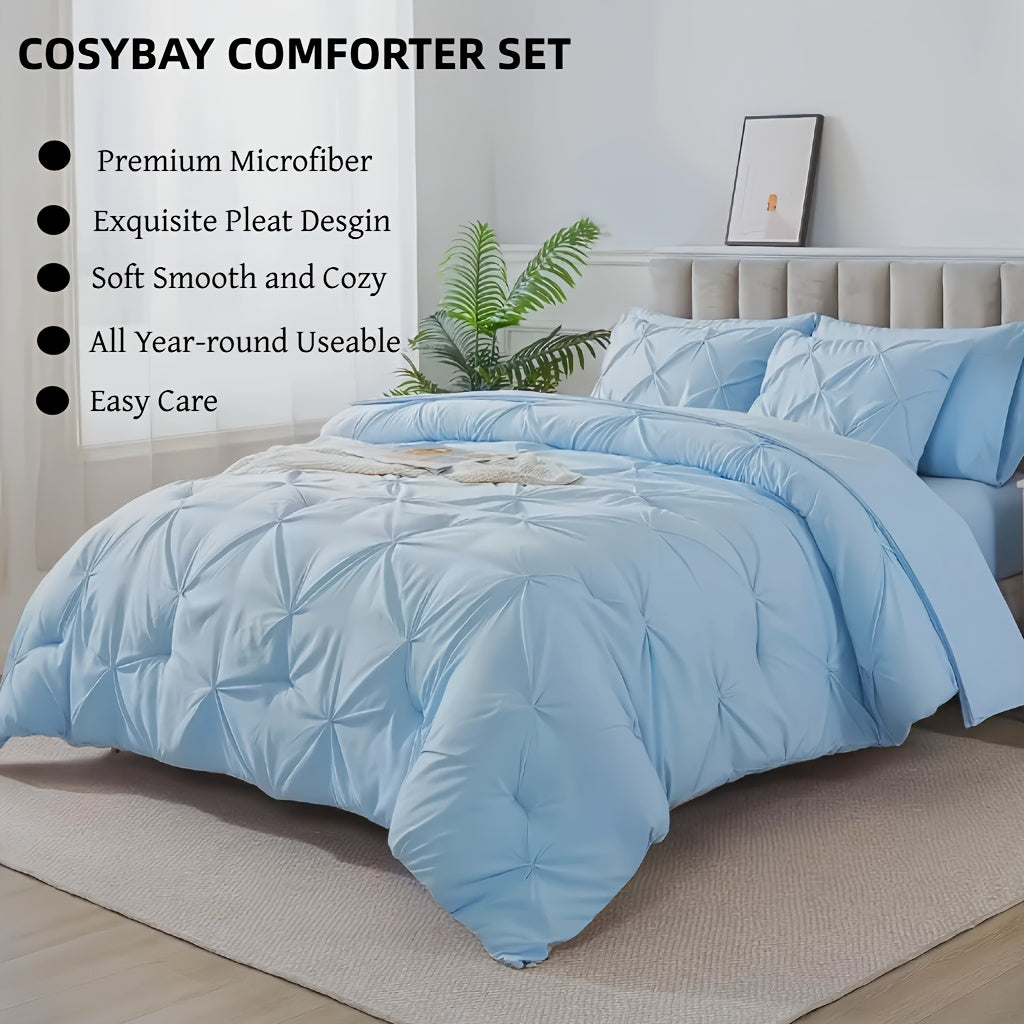 Comforter Set 3pcs 5pcs 7pcs - Extra Thick Warm Bedding Set with Sheet Sets & Pillowshams, Full Queen King Size, Machine Washable, Halloween Themed Kids Room Decor