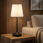 Cordless Rechargeable Table Lamp – Battery Powered Stepless Dimmable Touch Lamp for Bedroom, Dining Room, Kitchen & Office Decor