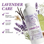 4x Concentrated Liquid Floor Cleaner 500ml - Pet-Friendly, Scented, Cleans & Deodorizes, No Watermarks, Multi-Surface Formula - Lavender, Citrus, Vanilla Lemon & Coconut Scents