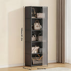 Multi-Purpose Storage Rack Single Double Row Dustproof Bookcase – Easy Install 15.75/31.5 Inch Clothing Storage Cabinet for Office, Classroom, Living Room, Bedroom & Dorm
