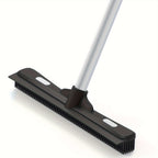 Rubber Floor Brush with Expandable Design – Soft Multi-Surface Floor Cleaner for Bathroom, Bedroom, Kitchen & Living Room, Gentle Scrubbing with Multiple Components Included