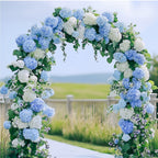 Bulk Artificial Hydrangea Flower Heads 72pcs with Stems - Faux Hydrangea Flowers for Home, Wedding & Party Decorations, Floral Arrangements & Centerpieces