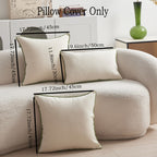 3D Embroidered Floral Bird Pillowcase – Colorful Spring Summer Decorative Cushion Cover for Sofa, Bedroom & Living Room, 2 Size Options, 1pc