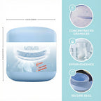 Oxygen Bubble Concentrated Detergent Powder 14.1oz Deep Clean Whitening White Clothes Color Boost HE Safe Septic Safe Laundry Powder for All Washing Machines