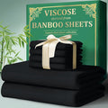 4-Piece Bamboo Bed Sheet Set | 2200TC Deep Pocket, Cooling & Breathable