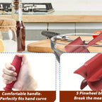3-Piece Handheld Mixing Spatula & Chopper Set – Break-Resistant, Heat-Resistant Non-Stick Blend & Chop Tool – Potato Masher, Salad Chopper & Food Grinder – Kitchen Essentials
