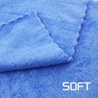 Microfiber Towel Set Bulk 40 Piece – Ultra Soft Coral Fleece Quick-Dry Absorbent Hand Face Towels for Home Bathroom, Skin-Friendly Cleaning Wipes