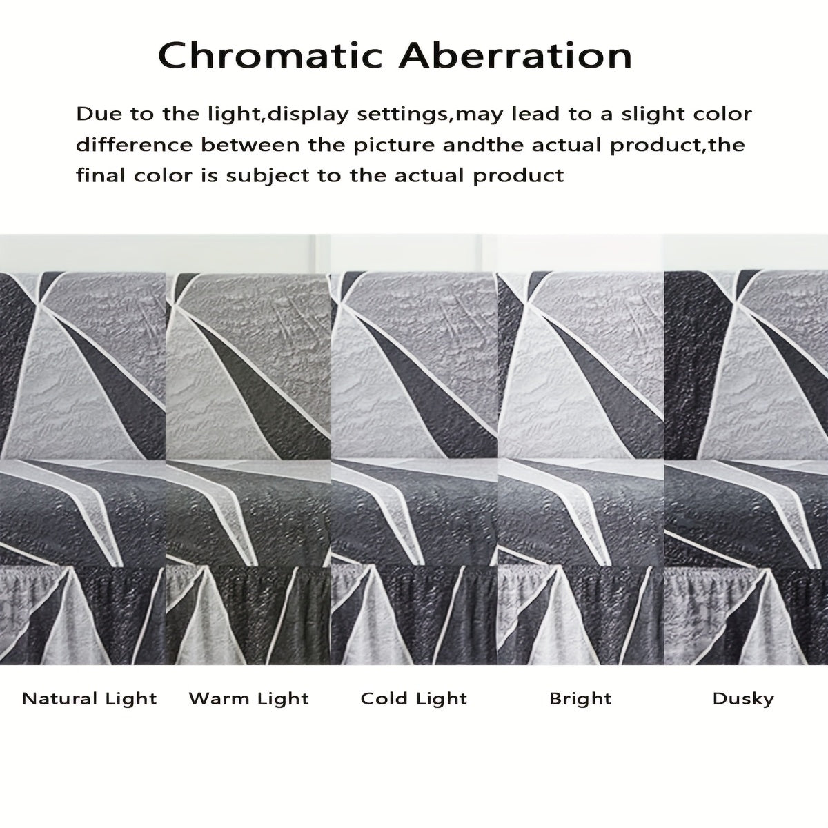 Printed Skirt Sofa Slipcover 1pc - Elastic Pet Anti-Dirt All-Purpose Sofa Protection Cover for Living Room Home Decor Sofa Cushion Cover