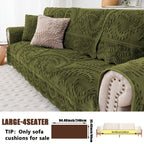 Plush Sofa Cover Faux Rabbit Fur Non-Slip, Thickened Quilted Sofa Cushion Cover Machine Washable, Warm Breathable Pet-Friendly Couch Pad for Living Room, Bedroom & Office