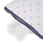 Down Alternative Bed Pillows 2 Pack – Microfiber Fill Neck & Shoulder Pain Relief, Bounce-Back Support, Breathable Mesh, for Side Back Stomach Sleepers, Non-Collapsing Sleep Pillow, 29x19 Inch