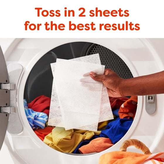 Fresh Scent Laundry Dryer Sheets 58 Count Value Pack – Everyday Fabric Softener & Static Control for Clothes, Linens & Household Fabrics with Outdoor-Inspired Fragrance